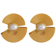 Peafowl Stud Earrings